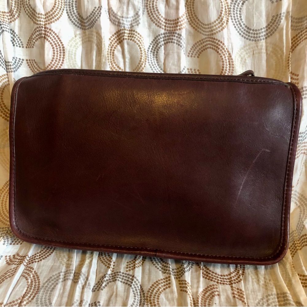 ❌SOLD❌Coach NYC Vintage Bonnie Cashin Era Basic Bag in Burgundy 9455 - Picture 4 of 12